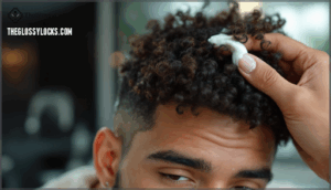 define curls with curl creams