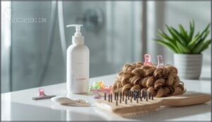 detangling and styling