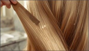 detangling before washing