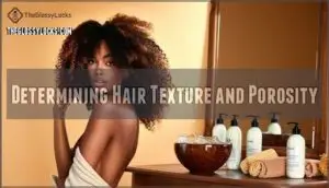 determining hair texture and porosity