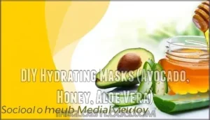 diy hydrating masks (avocado, honey, aloe vera)