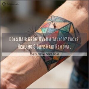 does hair grow over a tattoo