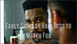 early signs of hair loss to watch for