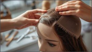 ensuring a natural-looking hairline