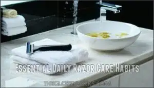 essential daily razor care habits
