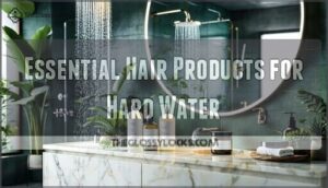 essential hair products for hard water