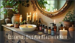 essential oils for healthier hair