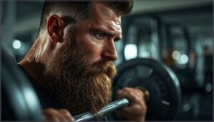 exercise and hormones: boosting beard growth