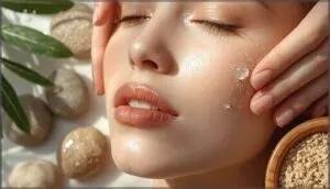 exfoliation methods to unclog pores