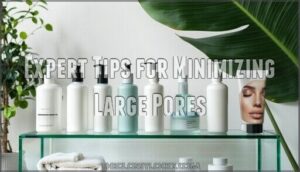 expert tips for minimizing large pores