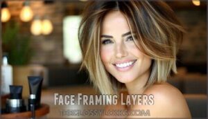 face framing layers