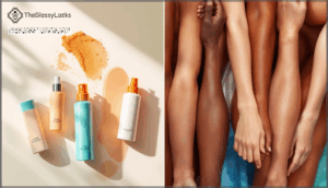 factors influencing post-tan shower timing