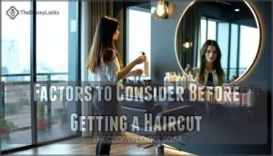 factors to consider before getting a haircut