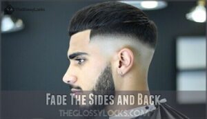 fade the sides and back