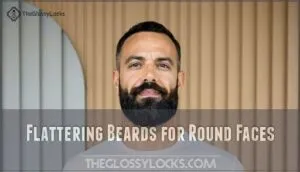 flattering beards for round faces