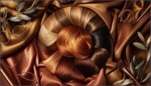 flattering hair colors for olive skin