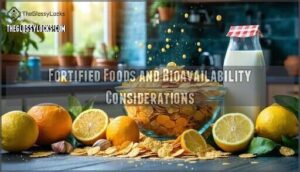 fortified foods and bioavailability considerations