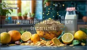 fortified foods and bioavailability considerations