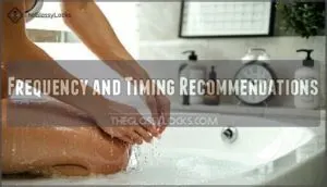 frequency and timing recommendations