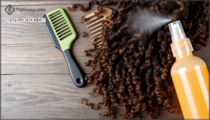 gentle detangling and breakage prevention