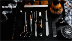 grooming tools for beards and mustaches