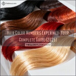 hair color numbers hair color numbers