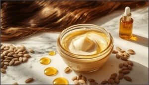 hair masks and conditioners