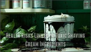 health risks linked to toxic shaving cream ingredients