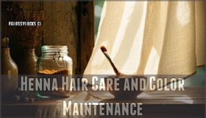 henna hair care and color maintenance