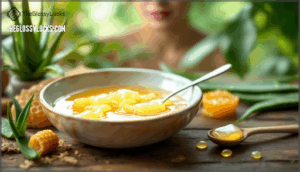 honey and aloe vera mask