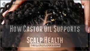 how castor oil supports scalp health