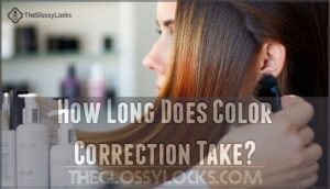 how long does color correction take
