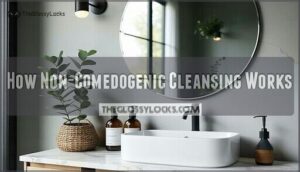 how non-comedogenic cleansing works