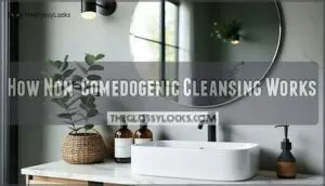 how non-comedogenic cleansing works