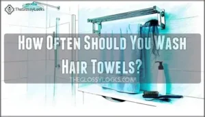 how often should you wash hair towels