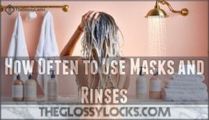 how often to use masks and rinses