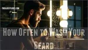 how often to wash your beard
