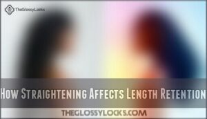 how straightening affects length retention