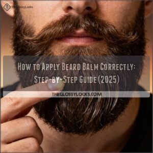 how to apply beard balm correctly