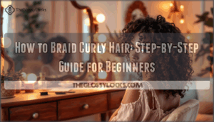 how to braid curly hair