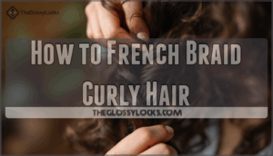 how to french braid curly hair how to french braid curly hair
