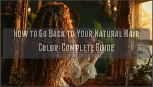 how to go back to your natural hair color