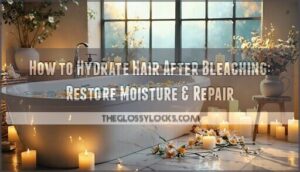 how to hydrate hair after bleaching
