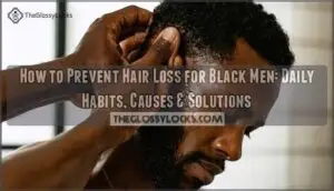 how to prevent hair loss for black men