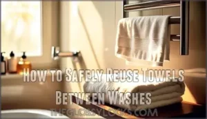 how to safely reuse towels between washes