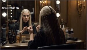 how to section and prepare your hair