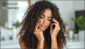how to style curly hair with gel