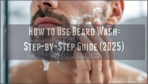 how to use beard wash how to use beard wash