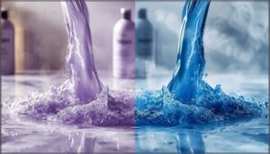 how toning works for blonde and brunette balayage