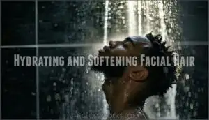 hydrating and softening facial hair